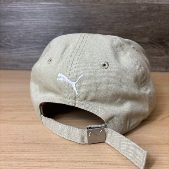 Puma Hat Cap Strap Back Brown Tan Outdoors Adjustable - Picture 5 of 10